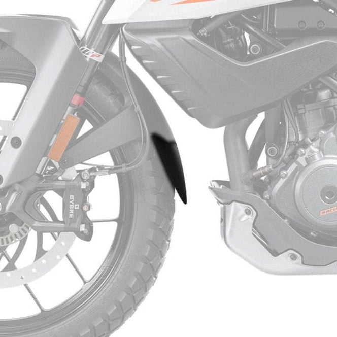 Extension de garde-boue arrière noir mat pour le garde-boue d'origine KTM 390 Adventure '20-