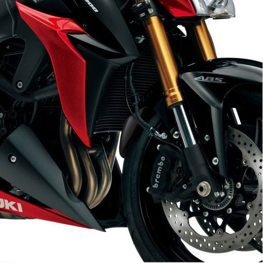 Extension de garde-boue avant noire Puig Suzuki GSX-S1000GT '22-