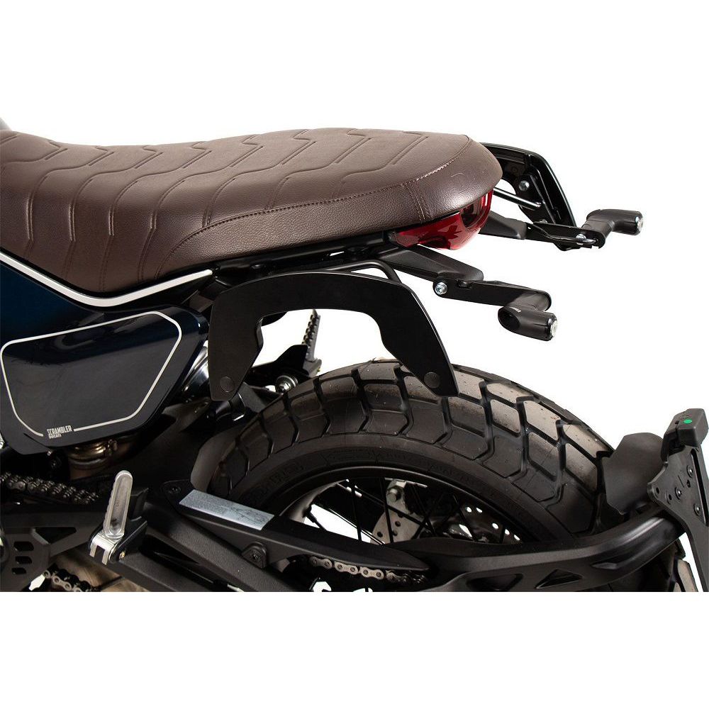 Porte-sacs C-Bow noir Hepco&Becker Scrambler Nightshift