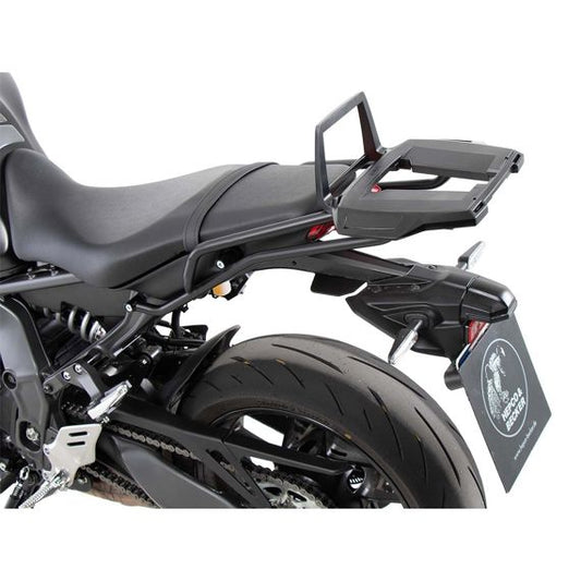 Porte-bagages supérieur noir Alurack Hepco&Becker Yamaha MT-09/SP '21-23