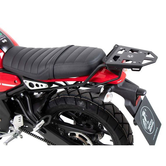 Porte-bagages supérieur noir Minirack Hepco&Becker Yamaha XSR125 '21-