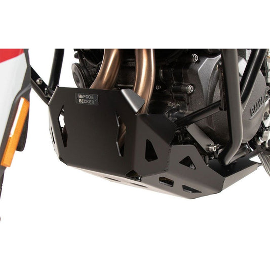 Plaque de carter moteur aluminium noir Hepco&Becker BMW F800GS '24-