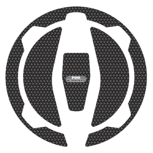 Cache-réservoir Puig pour différents modèles Kawasaki '17 - look noir/carbone