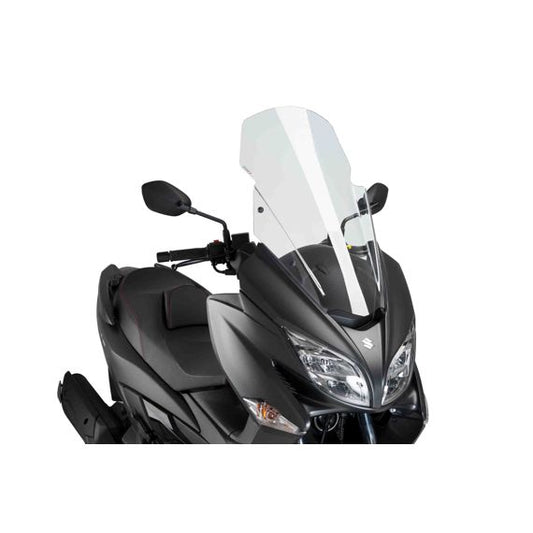 Pare-brise de rechange V-Tech Line Touring Puig pour Suzuki Burgman 400 '17- transparent