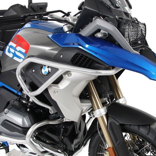 Pare-choc supérieur (protection de réservoir) argenté Hepco&Becker BMW R1200GS LC '17-18