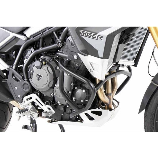 Pare-choc en acier inoxydable Hepco&Becker pour Triumph Tiger 900 Rally / GT / PRO '20-