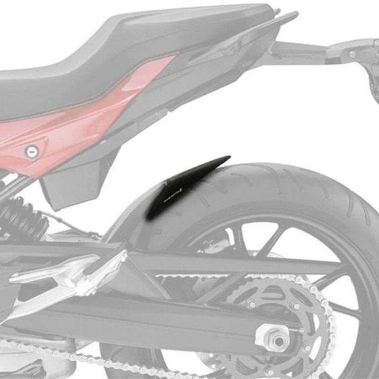 Extension de garde-boue arrière noir mat pour le garde-boue d'origine BMW F900R/XR '20-
