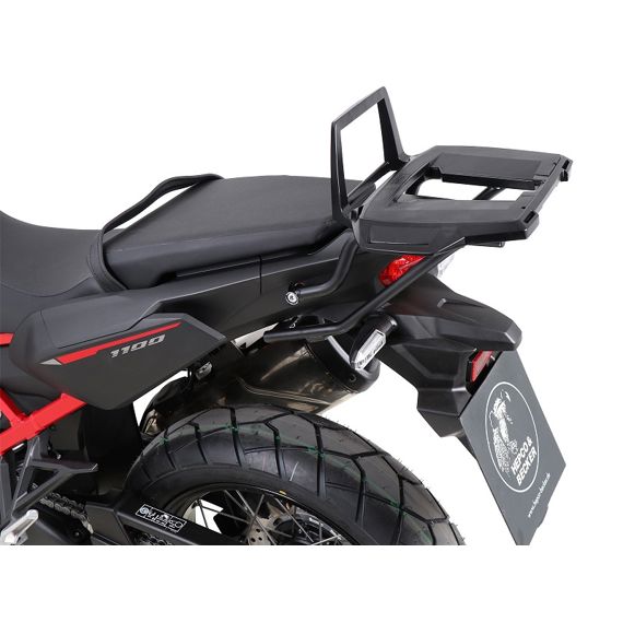 Porte-bagages supérieur noir Alurack Hepco&Becker Honda CRF1100L Africa Twin '20-23