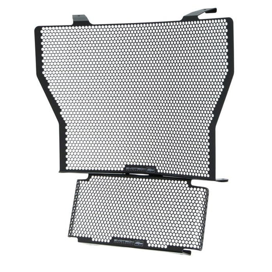 Ensemble de caches de radiateur/refroidisseur d'huile noir Evotech Performance BMW S1000RR '09-11