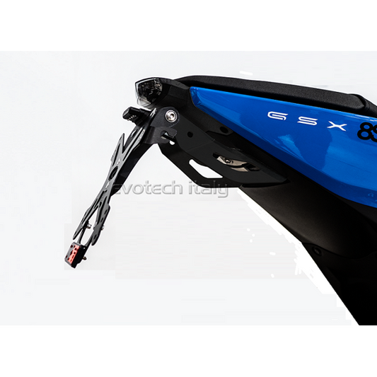 Support de plaque d'immatriculation Evotech Suzuki GSX-8S '23- / GSX-8R '24-