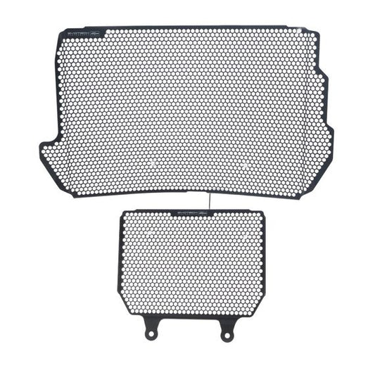 Ensemble de caches de radiateur noirs Evotech Performance Yamaha R1 '20-