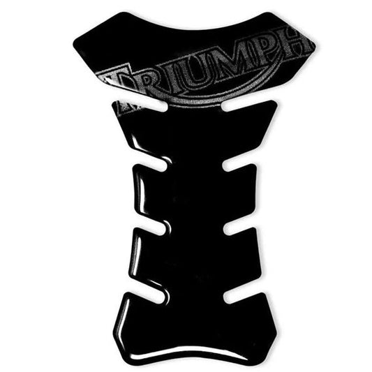 Protection de réservoir noire avec logo Triumph