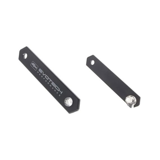 Plaques de recouvrement duo repose-pieds Evotech Performance Triumph Trident 660 '21-