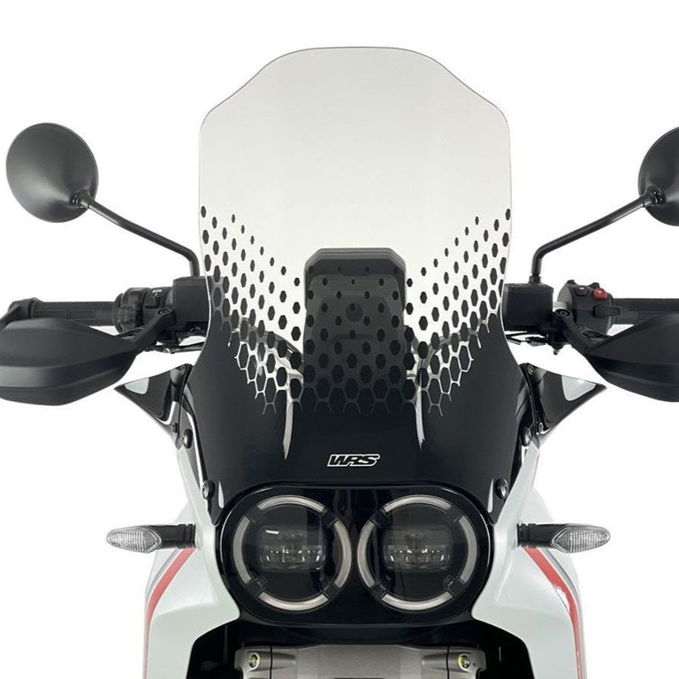 Pare-brise de remplacement Caponord WRS Ducati Desert X '22- transparent