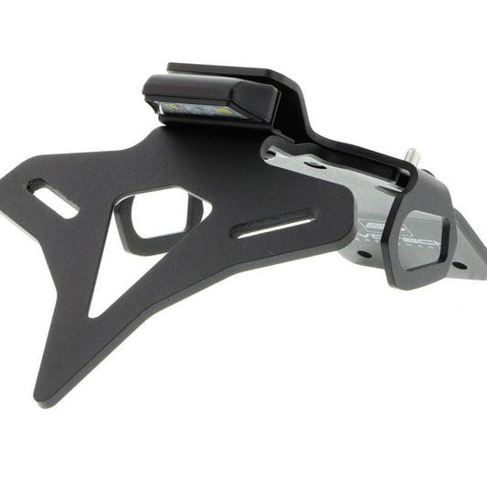 Support de plaque d'immatriculation Evotech Performance Kawasaki Z650 '17-