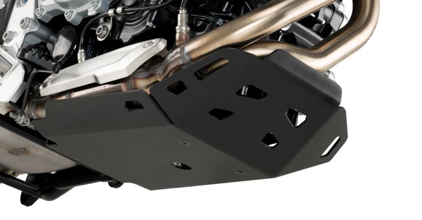 Carter de protection aluminium noir Puig BMW F750/850/900GS