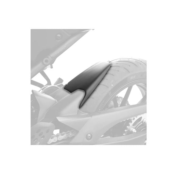 Extension de garde-boue arrière noir mat pour le garde-boue d'origine Yamaha MT-07 / TRACER