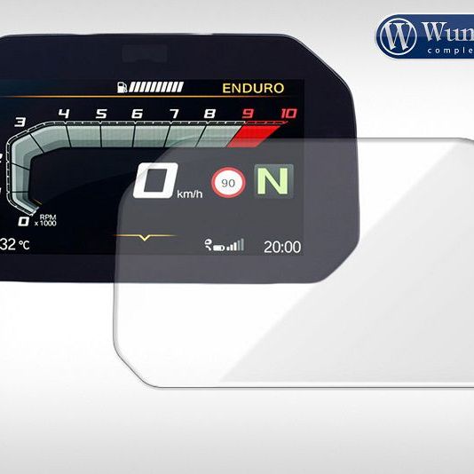 Protection d'écran/de compteur Wunderlich pour différents modèles BMW