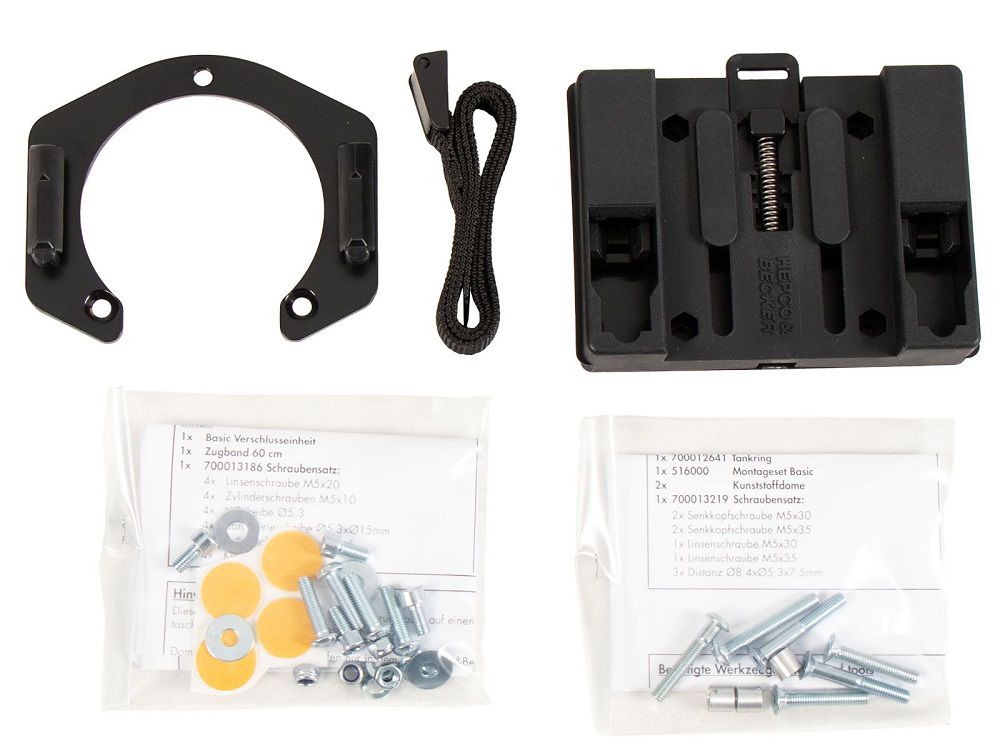 Anneau de réservoir Basic Hepco&Becker pour Yamaha MT-125 '20-