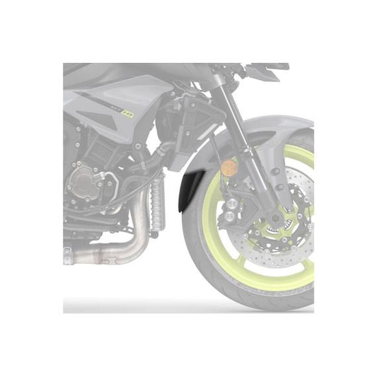 Extension de garde-boue avant noire pour différents modèles Yamaha