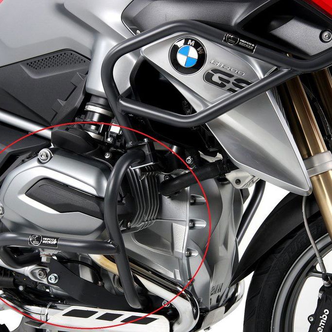 Pare-choc anthracite Hepco&Becker BMW R1200GS LC '13-17