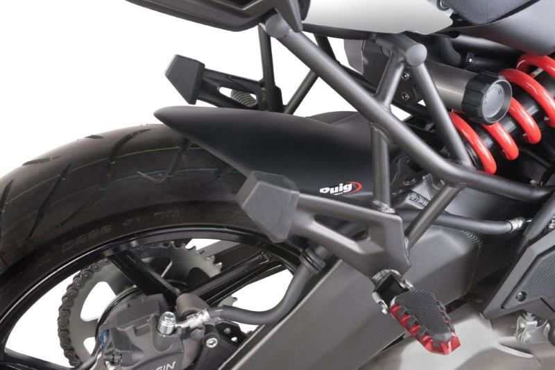 Garde-boue arrière Puig noir mat Kawasaki Versys 650 '07-