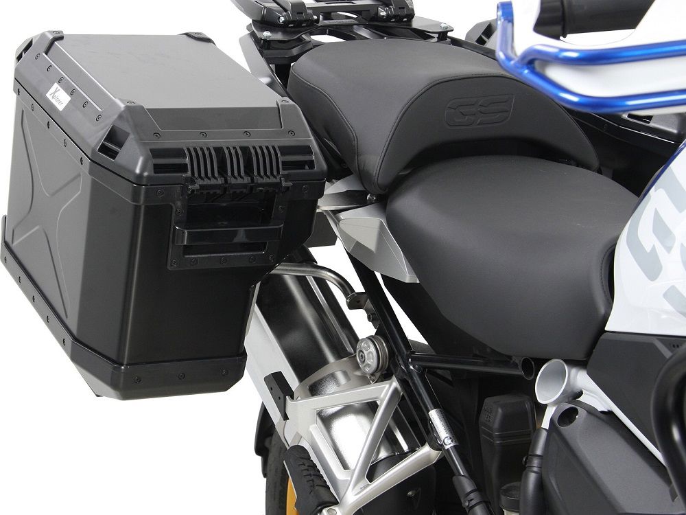 Porte-bagages et valises découpés Hepco&Becker noirs pour BMW R1250GS LC '18-