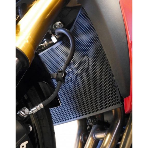Cache radiateur noir Evotech Performance Suzuki GSX-S950 '21-