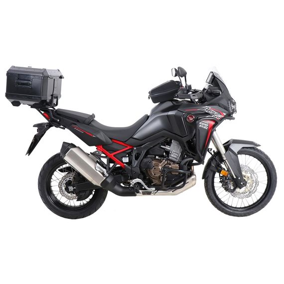 Porte-bagages supérieur noir Alurack Hepco&Becker Honda CRF1100L Africa Twin '20-23
