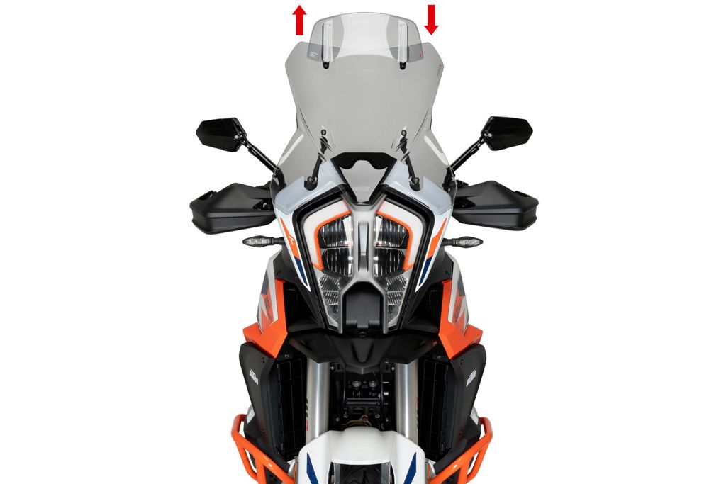 Vitre de rechange Touring PLUS avec fixation pour vitre Puig KTM 1290 Super Adv. R/S '21-