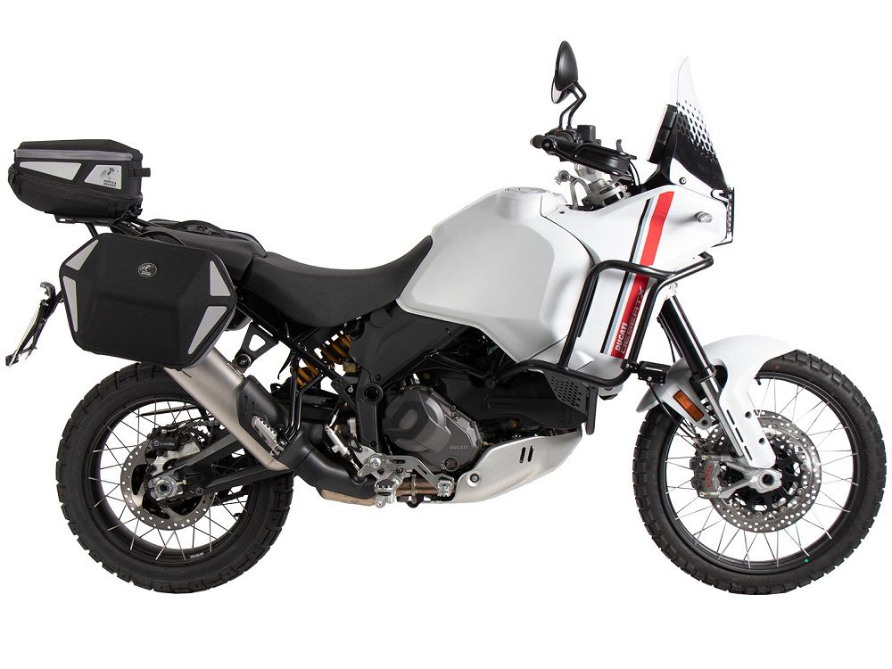 Porte-bagages supérieur noir Minirack Hepco&Becker Ducati DesertX '22-