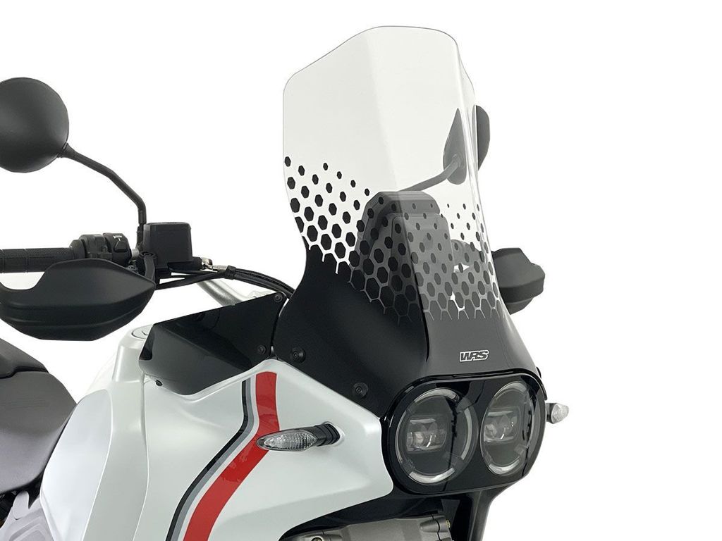 Pare-brise de remplacement Caponord WRS Ducati Desert X '22- transparent