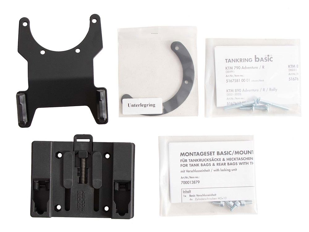 Anneau de réservoir Basic Hepco&Becker pour KTM 790 Adventure/R '19-21