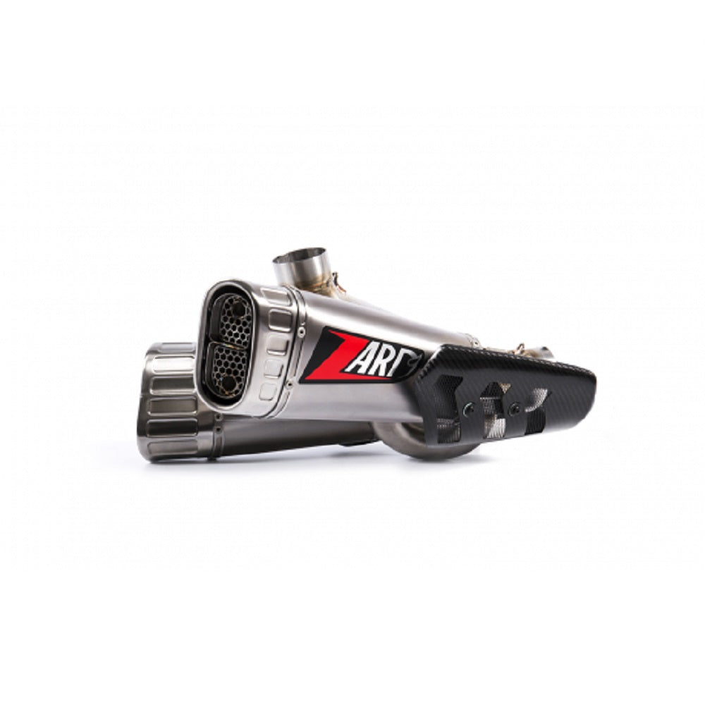 POT D'ÉCHAPPEMENT TITANE ZARD RACING NON HOMOLOGUE + UPMAP POUR DUCATI PANIGALE V4 2018>