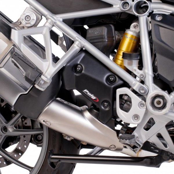 Cache latéral arrière droit Puig noir mat BMW R1200GS LC / Adventure / Rallye / Executive