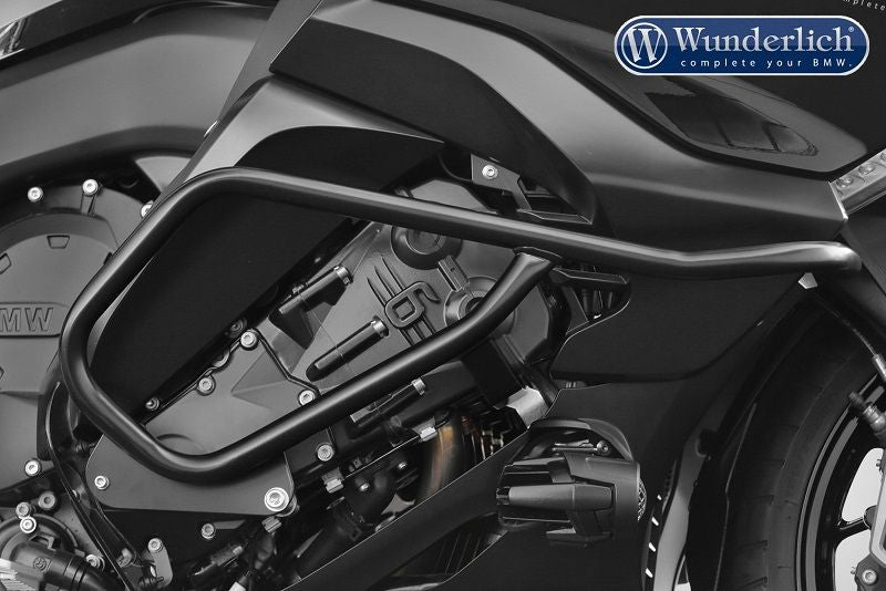 Jeu de barres de protection moteur BMW K1600B/Grand America/GT/GTL - noir Wunderlich
