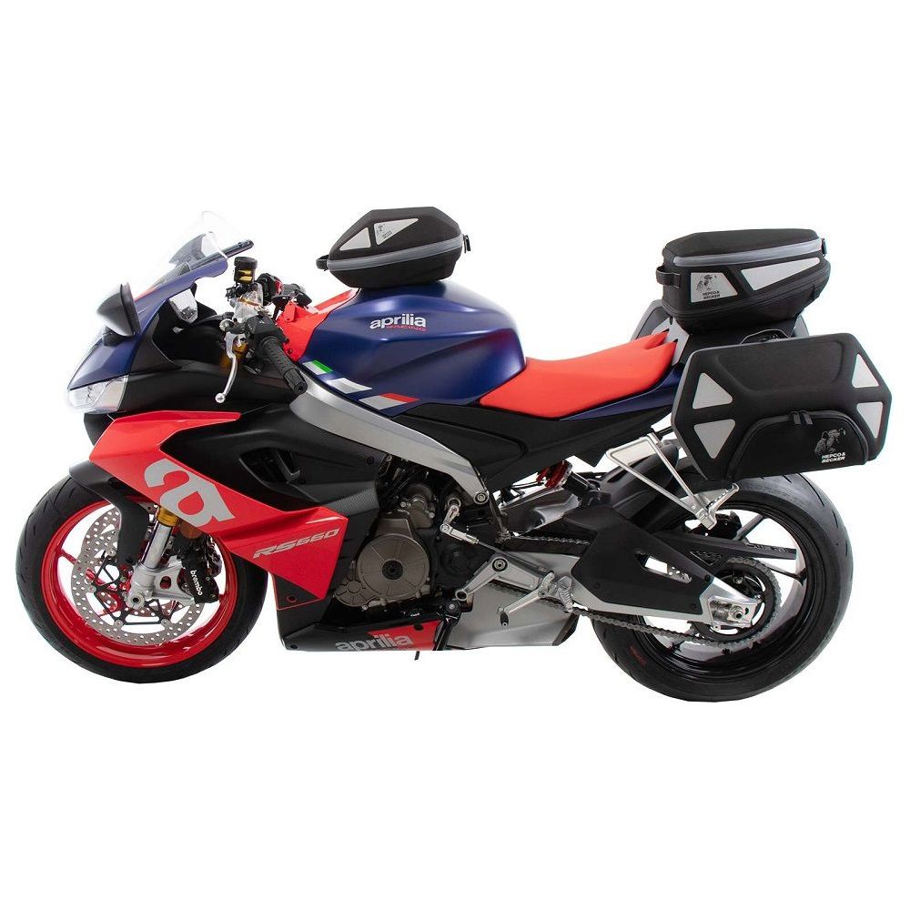 Porte-sacs C-Bow noir Hepco&Becker Aprilia RS/Tuono 660 '20+