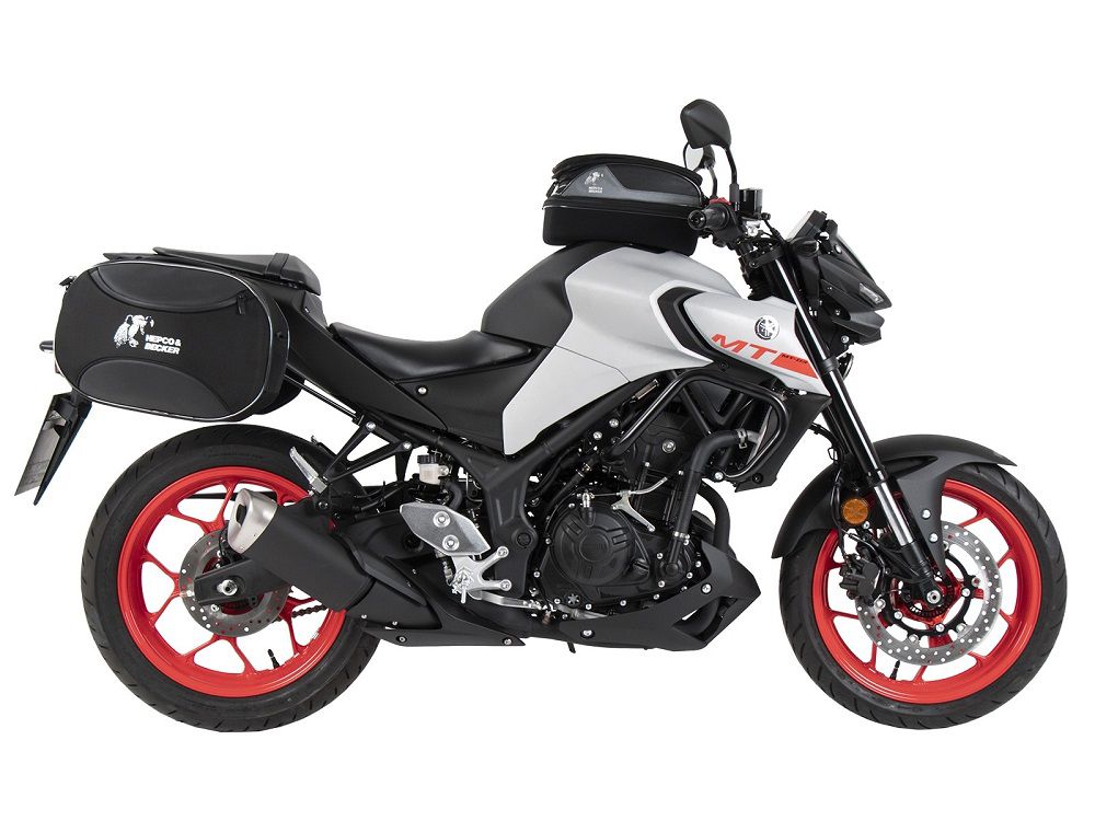 Porte-sacs C-Bow noirs Hepco&Becker Yamaha MT-03 '20+