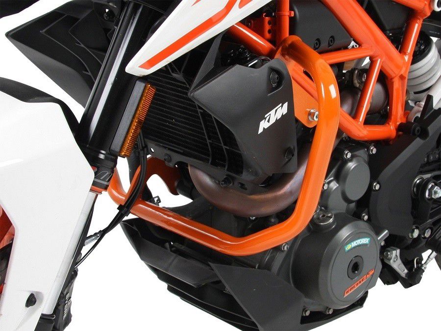 Pare-choc orange Hepco&Becker KTM DUKE 125 '17-20