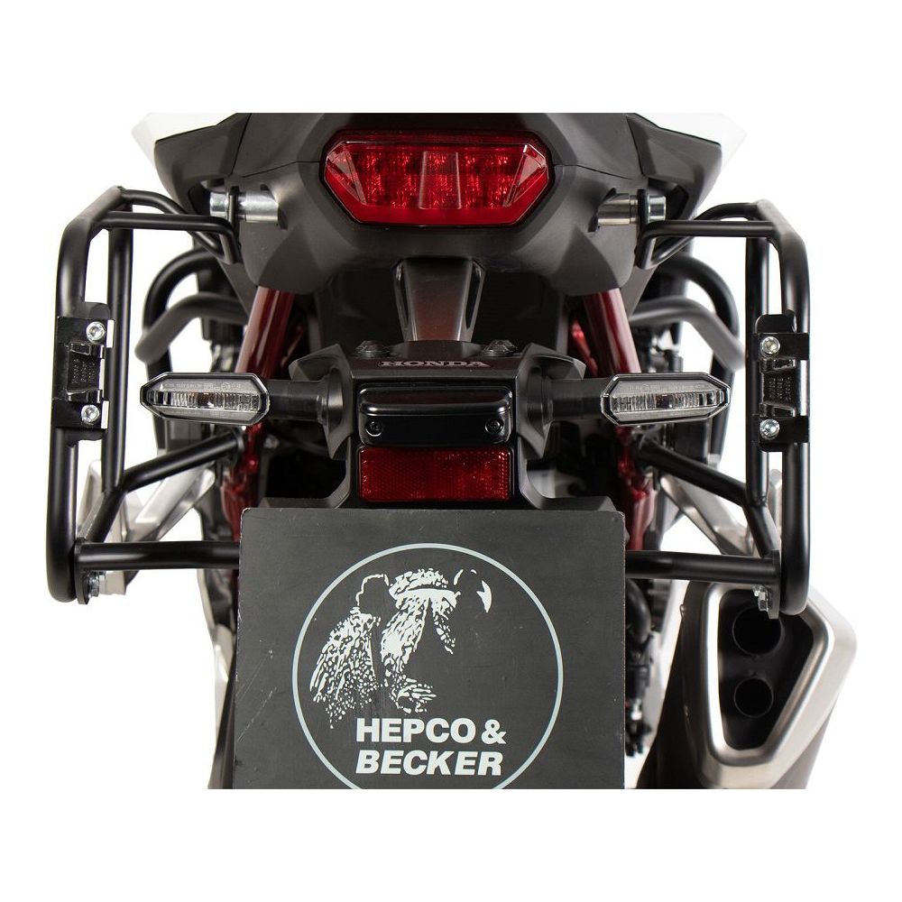 porte-valise noir Lock-it Hepco&Becker Honda CB750 Hornet '23-