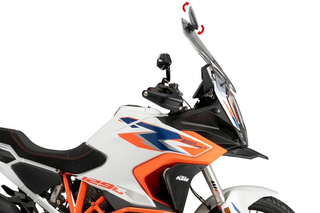 Vitre de rechange Touring PLUS avec fixation pour vitre Puig KTM 1290 Super Adv. R/S '21-