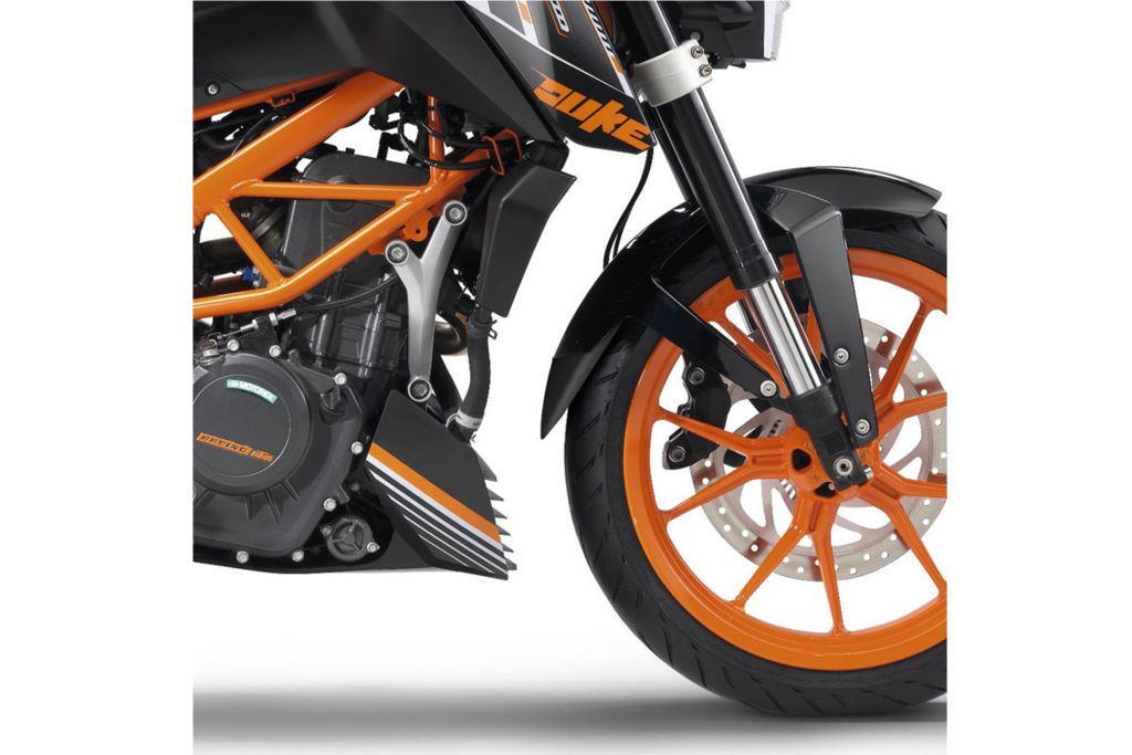 Extension de garde-boue avant arrière noire Puig KTM 125/390 Duke '17-'21