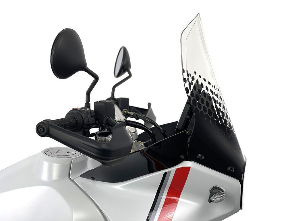 Pare-brise de remplacement Caponord WRS Ducati Desert X '22- transparent
