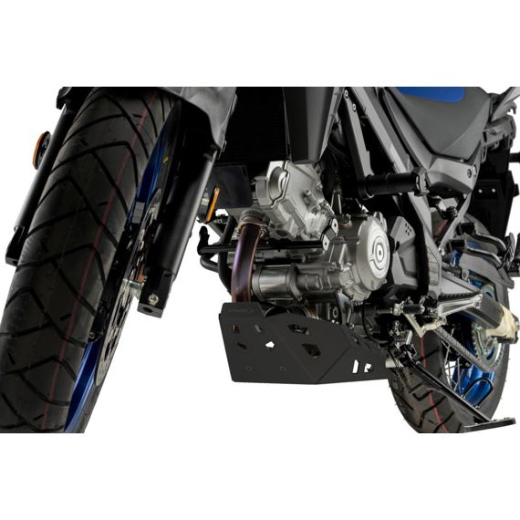 Carter de protection aluminium noir Puig Suzuki DL650 V-Strom / XT '21-