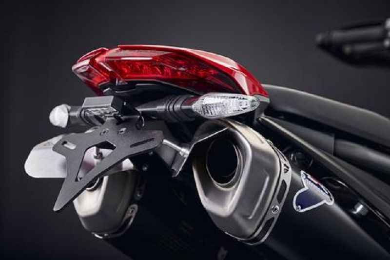 Support de plaque d'immatriculation Evotech Performance Ducati Hypermotard 950 '19-