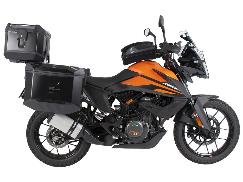 Porte-bagages supérieur Alurack noir Hepco&Becker KTM 390 Adventure '20-