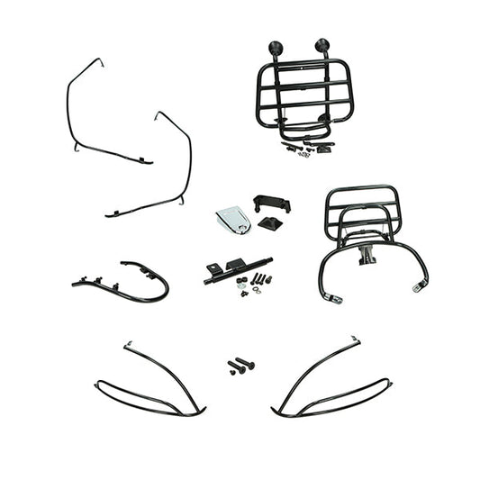 Ensemble de pare-chocs complet noir brillant | Vespa