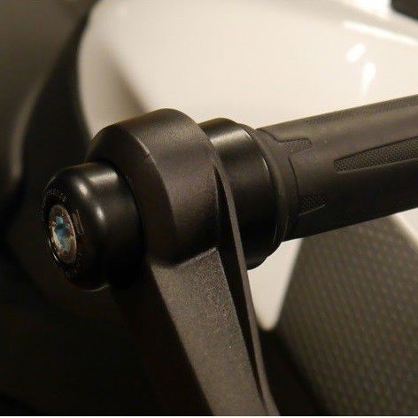 Amortisseurs de vibrations (jeu) noirs Evotech Performance BMW F900XR '20-
