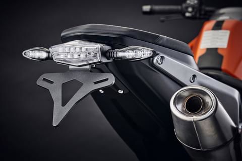 Support de plaque d'immatriculation + feu arrière transparent Evotech Performance KTM 790 Duke '18-22
