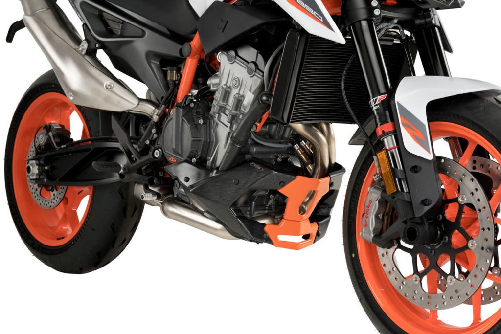 Spoiler moteur Puig noir mat KTM 790/890 Duke '18-